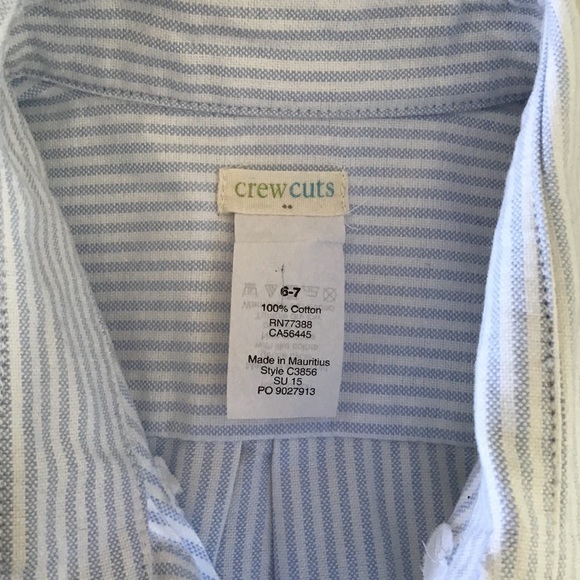 Boys CREW CUTS (J Crew) Button down shirt - Picture 3 of 5